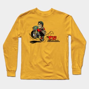 Cafe Motorcycle Racer Long Sleeve T-Shirt